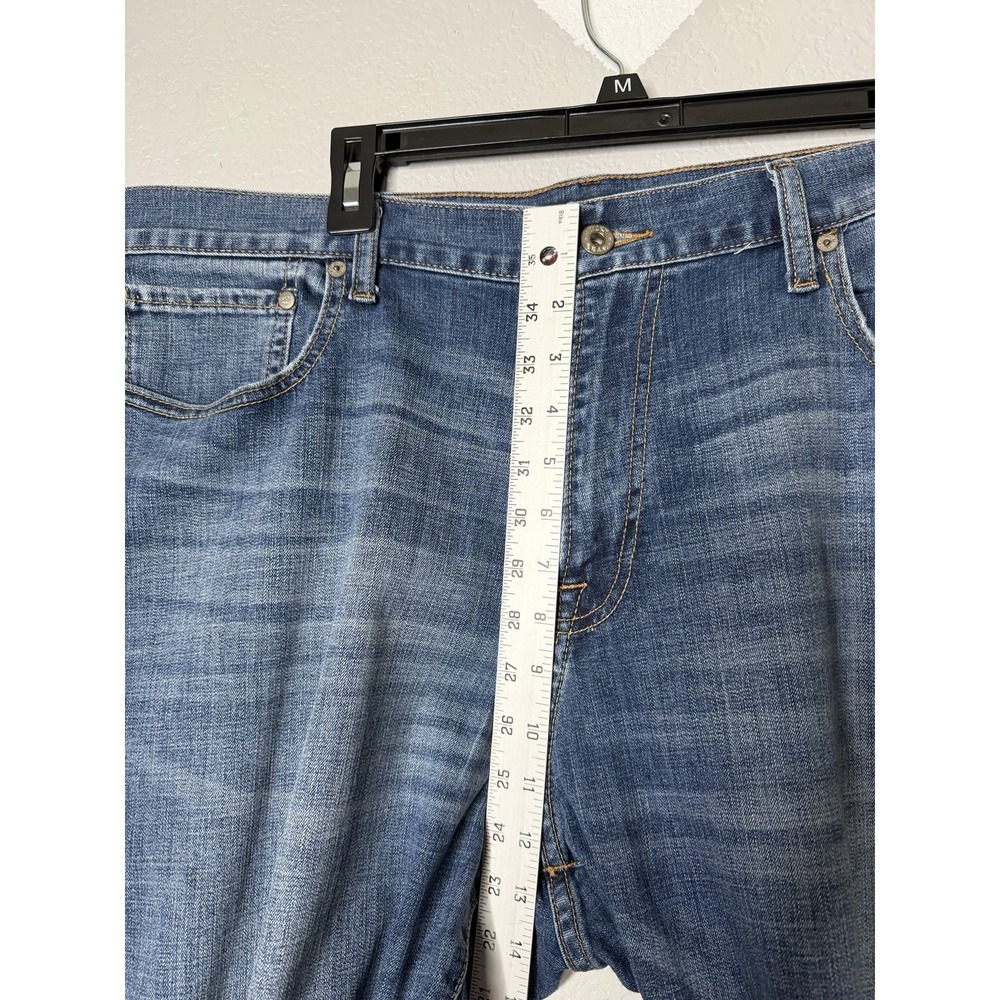 Lucky Brand 410 Athletic Fit Jeans Blue Denim Men's Size 40x30 Measures 42x30 - Picture 9 of 15